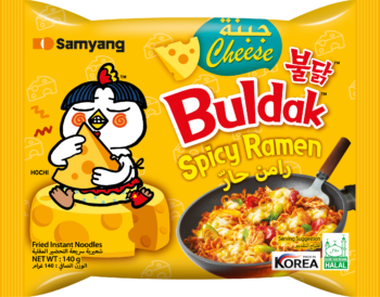 Samyang - Cheese Hot Chicken Flavor Ramen Yellow (140g)