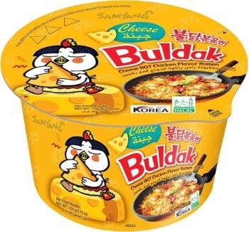Samyang Cheese Buldak Hot Chicken Flavor Ramen Cup Noodle 105g