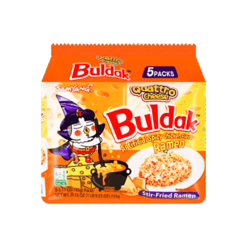 Pack of 5 - Samyang Quattro Cheese Hot Chicken Flavor Ramen