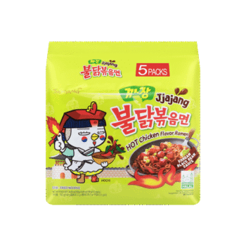 Pack of 5 -Samyang Jjajang Hot Chicken Flavor Ramen