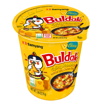 Samyang Buldak Cheese Hot Chicken Flavor Ramen Cup Noodle 70g