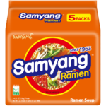 Pack of 5 -Samyang Original Ramen (Soupy Noodle)