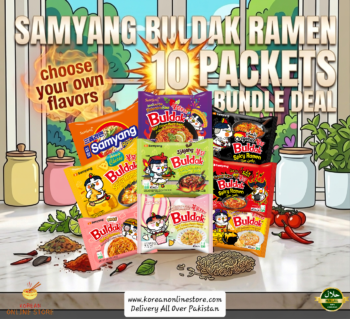 Samyang Buldak 10 Packets Bundle